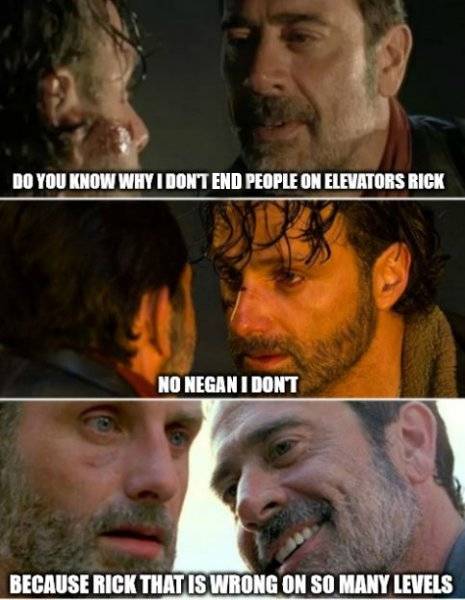 The Walking Dead 25 Rick Vs Negan Memes That Show Who The Real Leader Is The Walking Dead 25 Rick Vs Negan Memes That Show Who The Real Leader Is